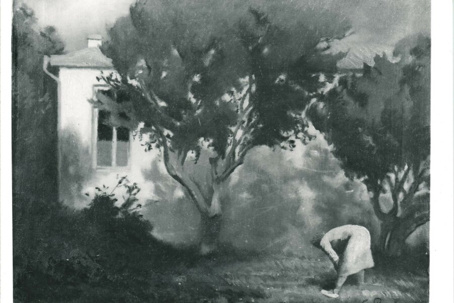 Ernst Neuschul, Dům v zahradě, kolem 1933